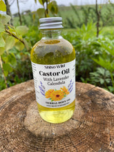 Load image into Gallery viewer, Castor Oil infused with Lavender + Calendula