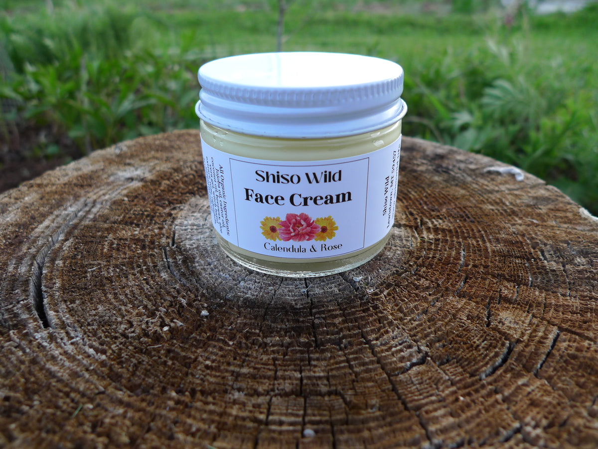 Face Cream - Calendula & Rose – Shiso Wild