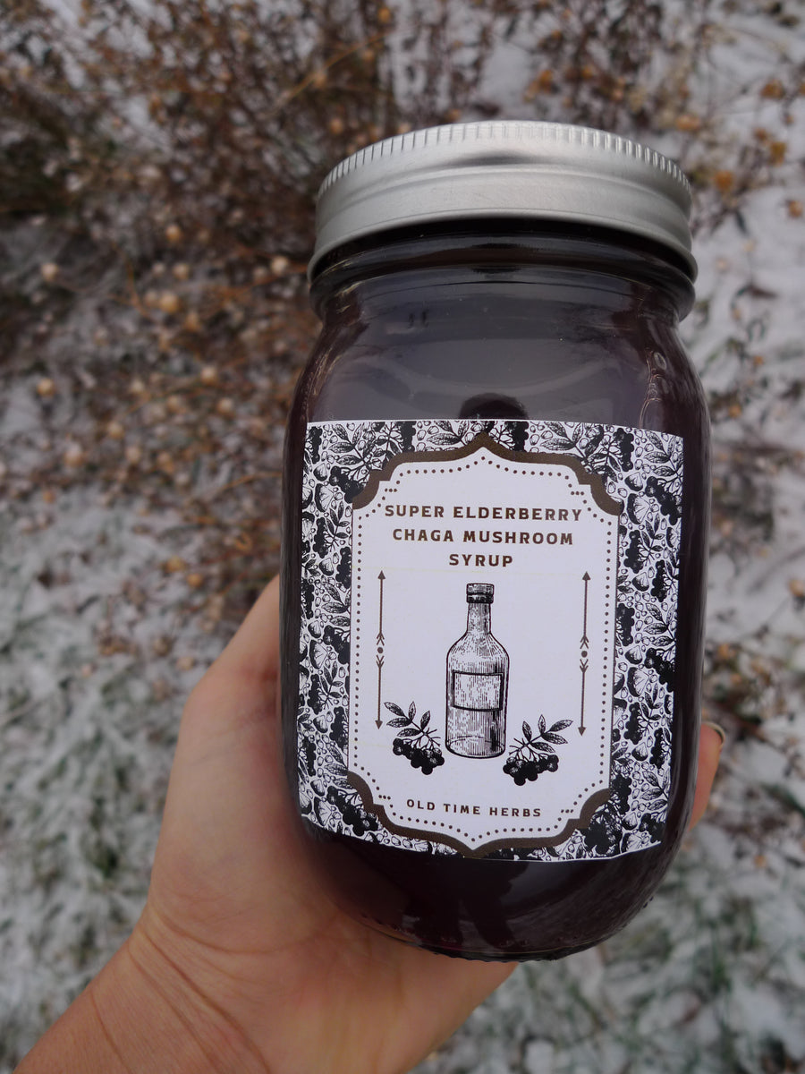 Super Elderberry + Chaga Mushroom Syrup – Shiso Wild